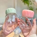 ⁦اكواب زجاجية مع غطاء⁩ - الصورة ⁦6⁩