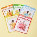 ماسك الوجة بالورد الطبيعي