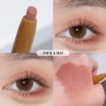 ⁦قلم الايشدو والكنتور الكريمي مع فرشاة  🌾🤎.⁩ - الصورة ⁦7⁩