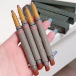 قلم الايشدو والكنتور الكريمي مع فرشاة  🌾🤎.