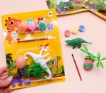 لعبة عالم الديناصورات مع الالوان 🦕💦🍃.