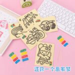 ⁦🎨✨ مجموعة التلوين بالرمل للأطفال🎨✨⁩ - الصورة ⁦3⁩