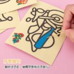 ⁦🎨✨ مجموعة التلوين بالرمل للأطفال🎨✨⁩ - الصورة ⁦4⁩