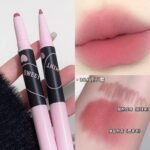 ⁦قلم حمره شفاه مع محدد شفاة⁩ - الصورة ⁦6⁩